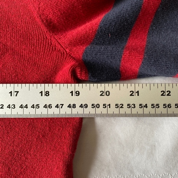 Guess Red Tag Men's Full Zip Long Sleeve Sweater Jacket Burgundy Size Medium - Picture 11 of 14